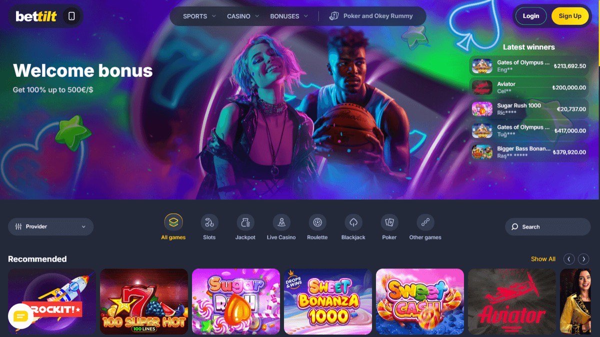 Bettilt casino oyun lobisi ekran görüntüsü